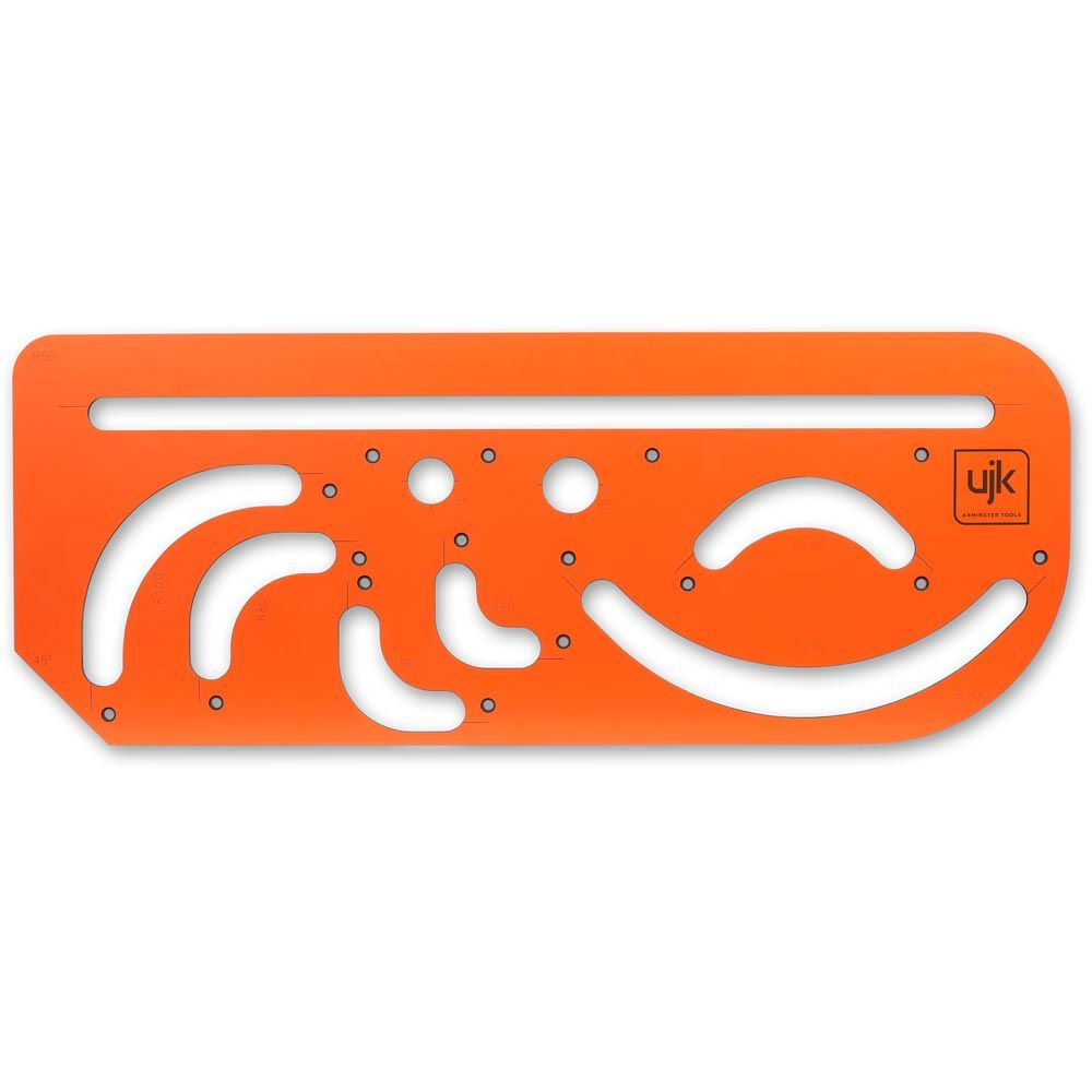 Prípravok uhlov UJK WORKTOP RADIUS JIG